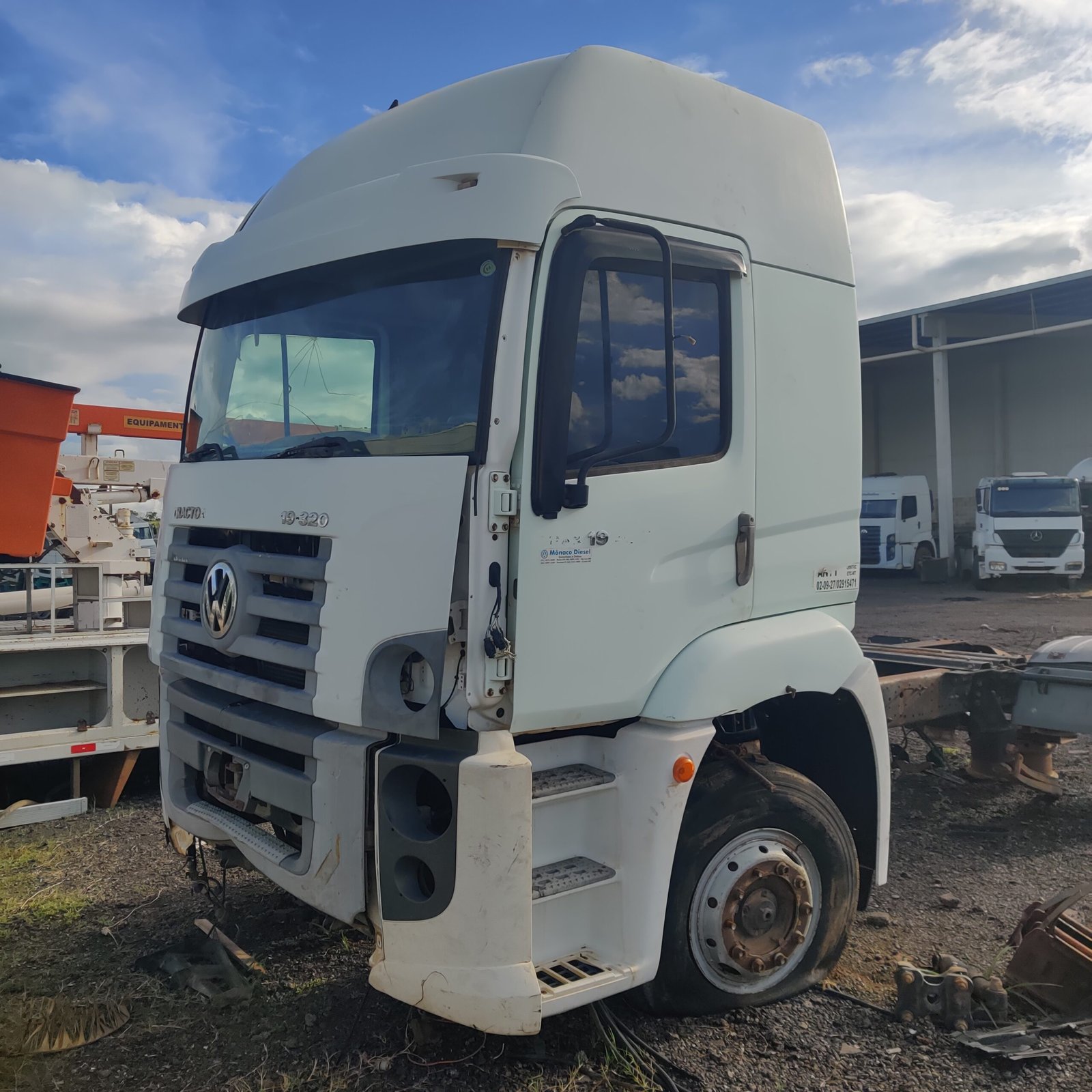 cabine constellation teto alto frente