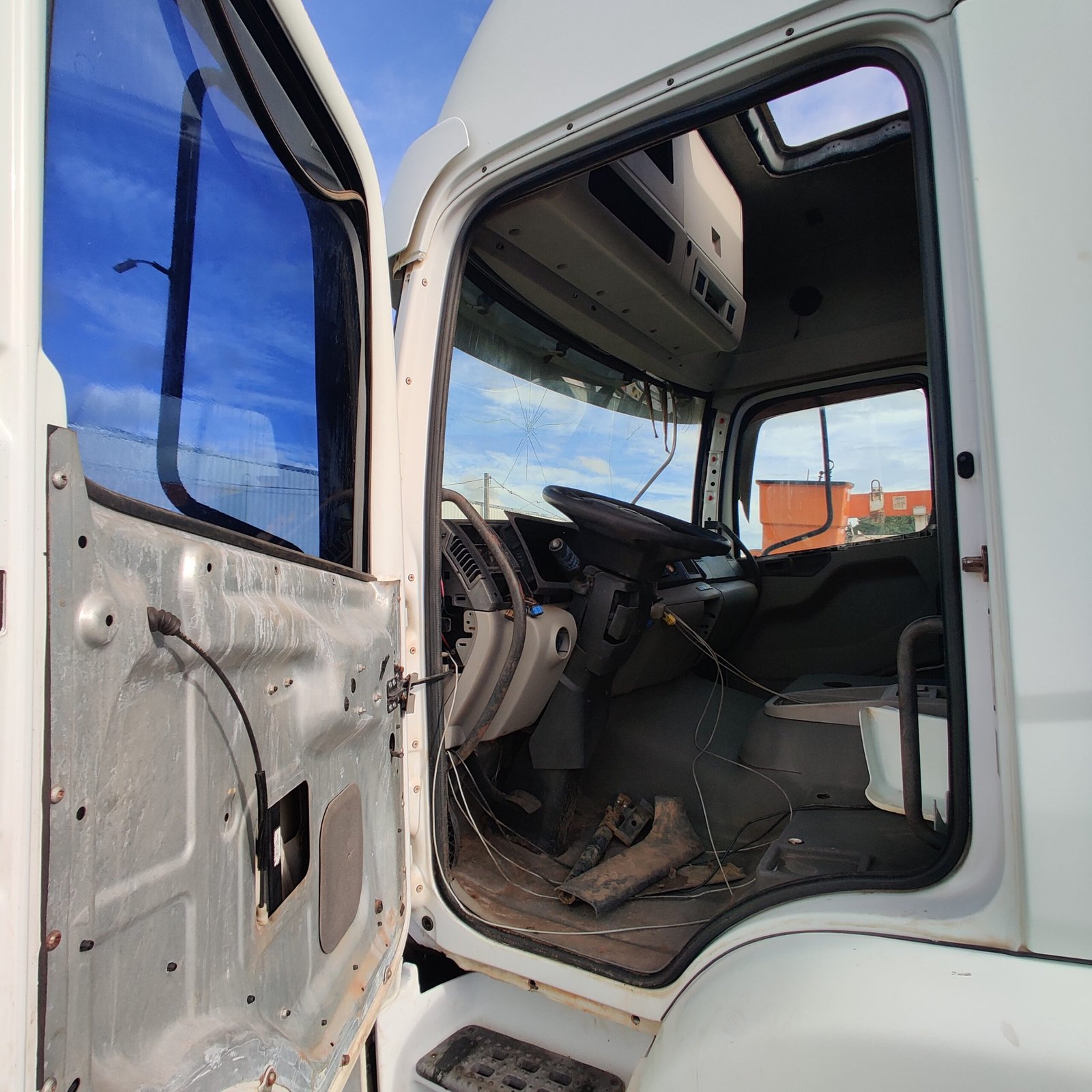 cabine constellation teto alto porta motorista